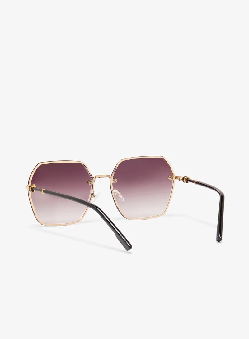 ELLA Geometric Polarized Sunglasses